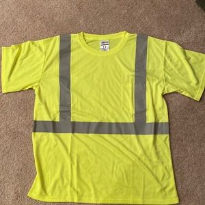 Brand new high vis safety shirt ansi 2 xl with pocket